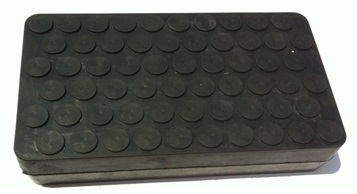 Podložka gumenná 200x113x42 mm