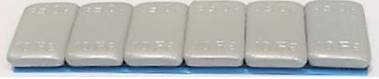 závaží samolep. šedé SUV ocel 10x10g (50)