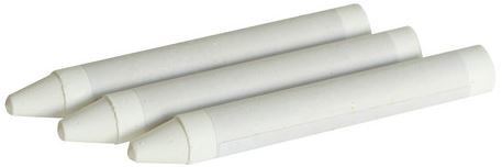 křída vosková bílá 13mm/12ks - krabička